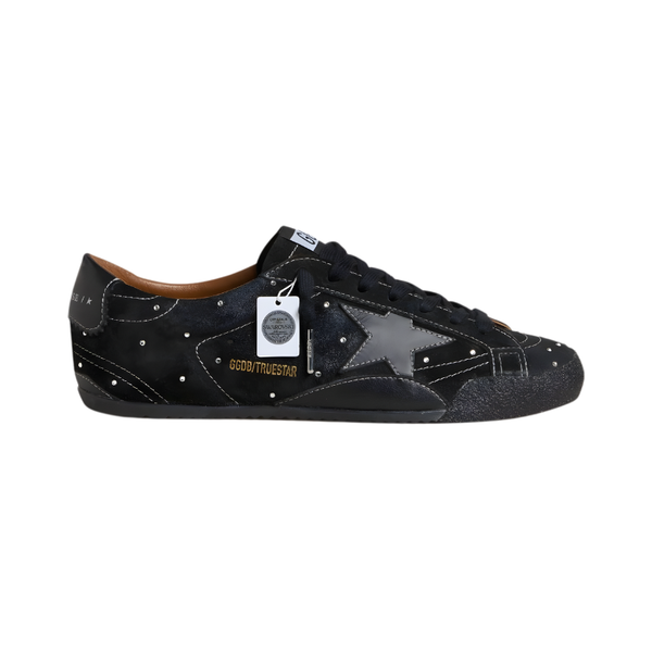 Golden Goose True-Star 'Black Suede Swarovski' (Women)
