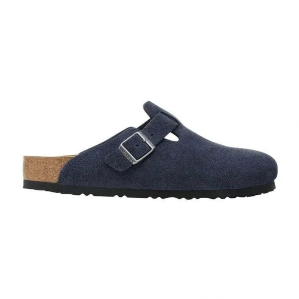 Birkenstock Boston 'New Navy Suede' (Unisex)