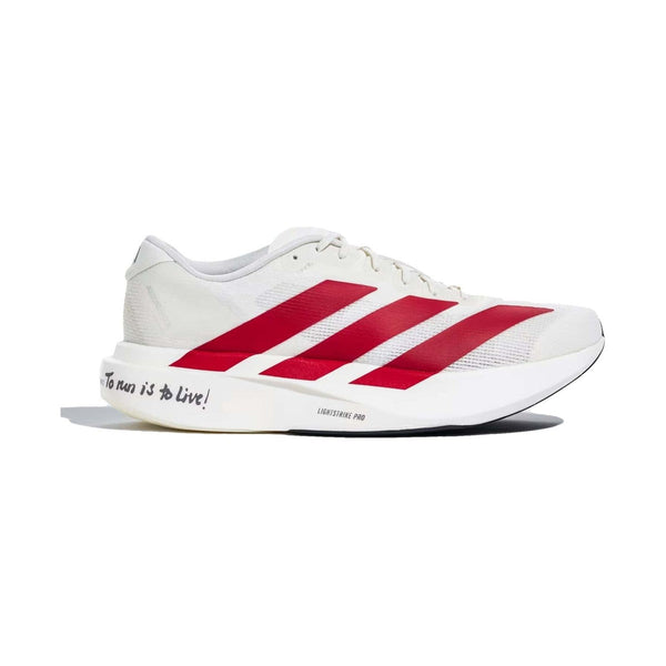adidas Adizero EVO SL 'Off White Red Scarlet' (Men)