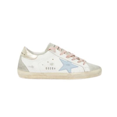 Golden Goose Super-Star 'White Silver Ice Blue' (Women)
