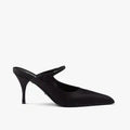 Prada Pointed-Toe Satin Pump (Women)