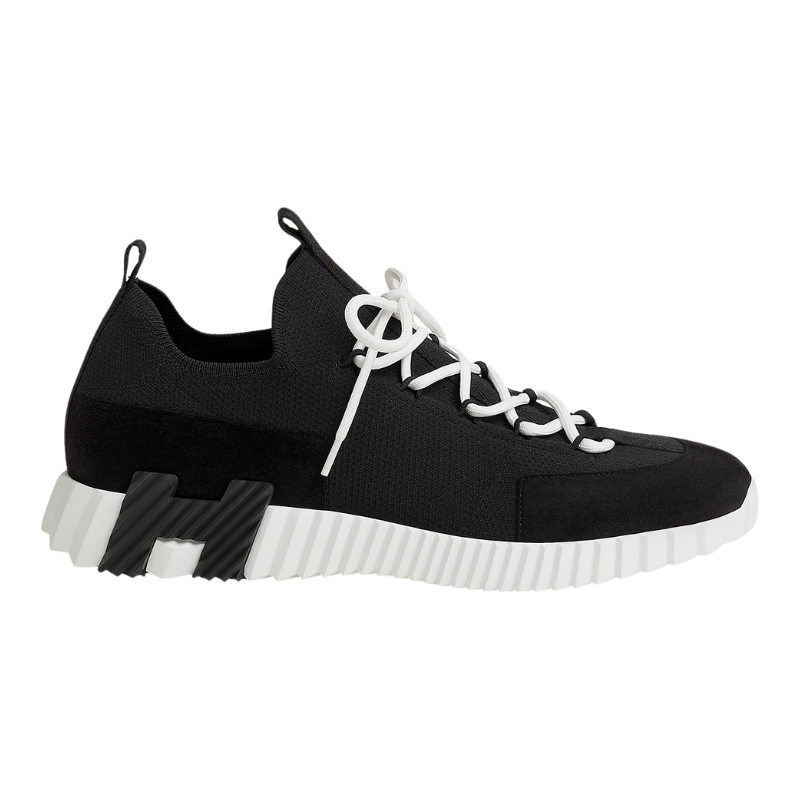 Hermès Lift Slip-On Sneaker 'Noir Blanc' (Unisex)