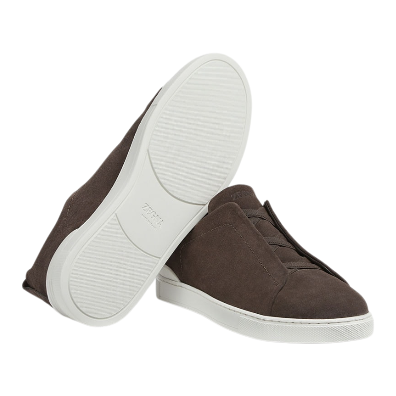 Zegna Triple Stitch™ Sneaker 'Brown Suede' (Unisex)