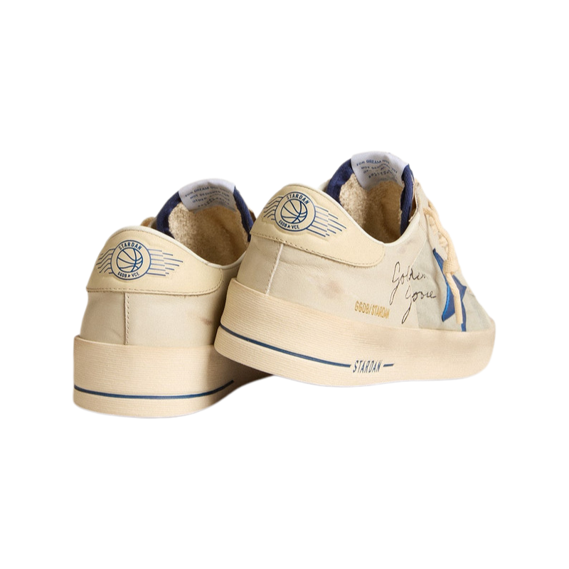 Golden Goose Stardan 'Ivory Blue Star' (Men)
