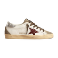 Golden Goose Super-Star 'White Grey Red Glitter' (Women)