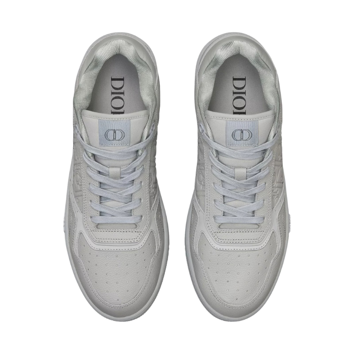 Dior B27 Uptown 'Grey Grained Calfskin' Pre-Owned (Men)