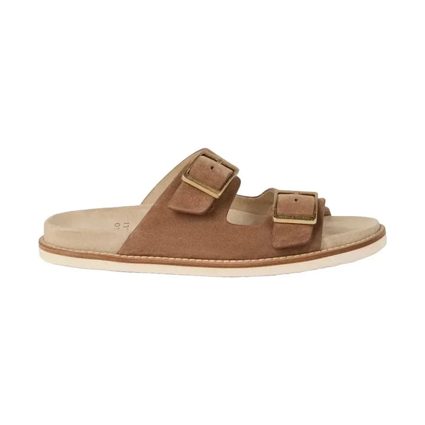 Brunello Cucinelli Double-Strap Sandal 'Light Brown Suede' (Men)