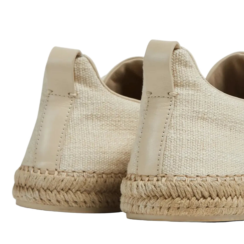 Zegna Triple Stitch™ Espadrille 'Beige Suede' (Men)