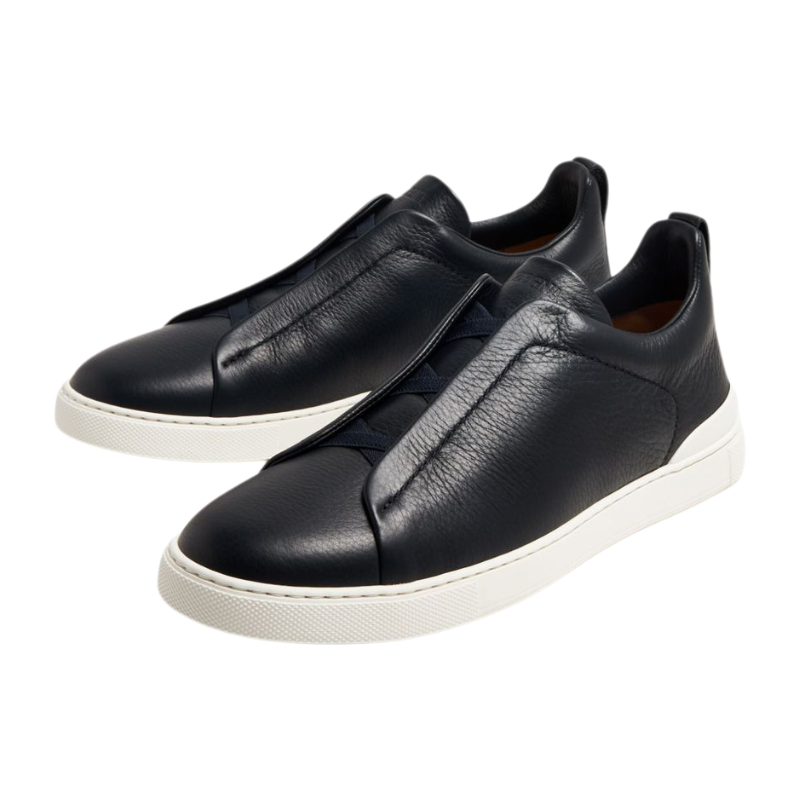 Zegna Triple Stitch™ Sneaker 'Navy Blue Deerskin' (Unisex)