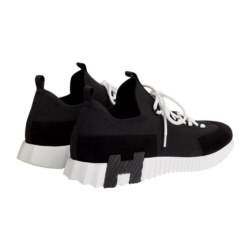 Hermès Lift Slip-On Sneaker 'Noir Blanc' (Unisex)