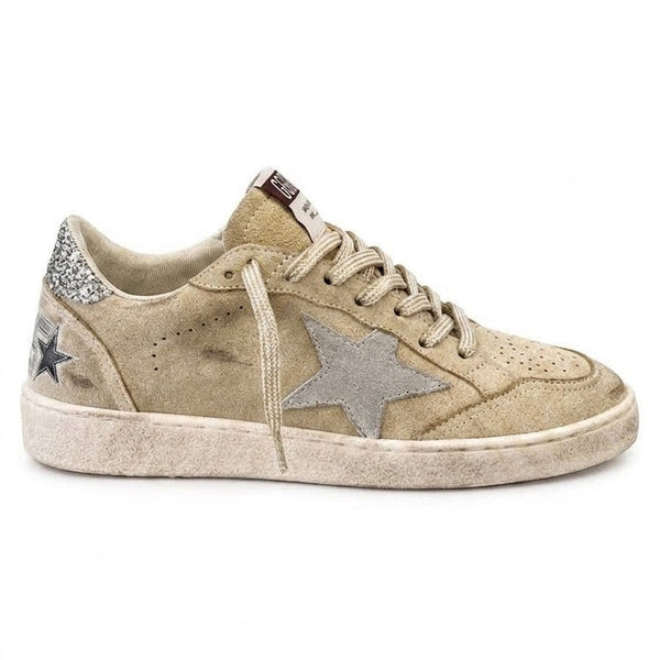 Golden Goose Ball-Star 'Beige Suede' (Women)