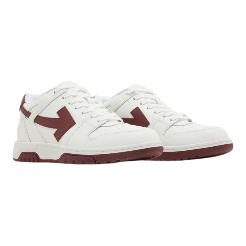 Off-White Out Of Office 'White Burgundy' (Unisex)