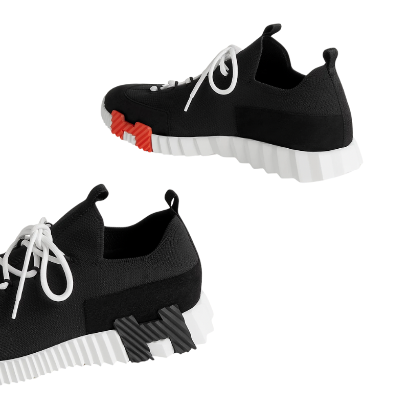 Hermès Lift Slip-On Sneaker 'Noir Blanc' (Unisex)