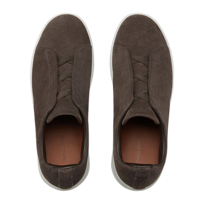 Zegna Triple Stitch™ Sneaker 'Brown Suede' (Unisex)