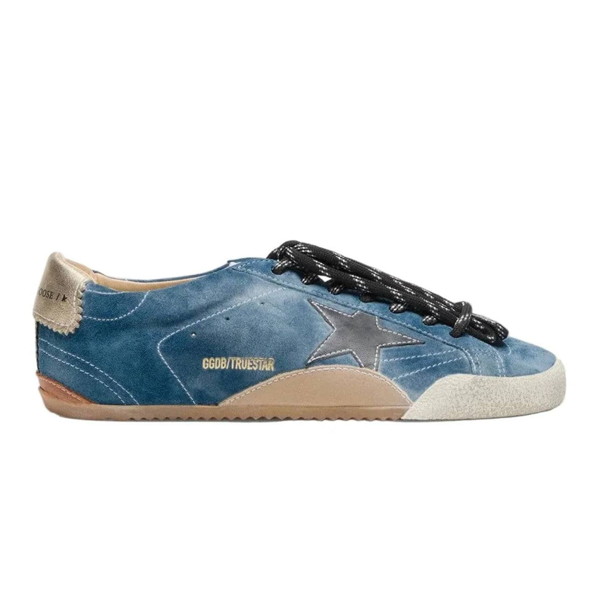 Golden Goose True-Star 'Teal Suede Black Star' (Women)