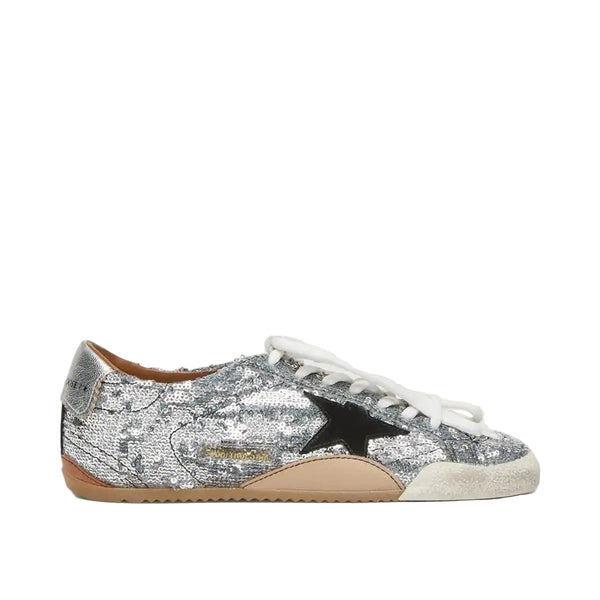 Golden Goose True-Star 'Silver Sequins Black Star' (Women)