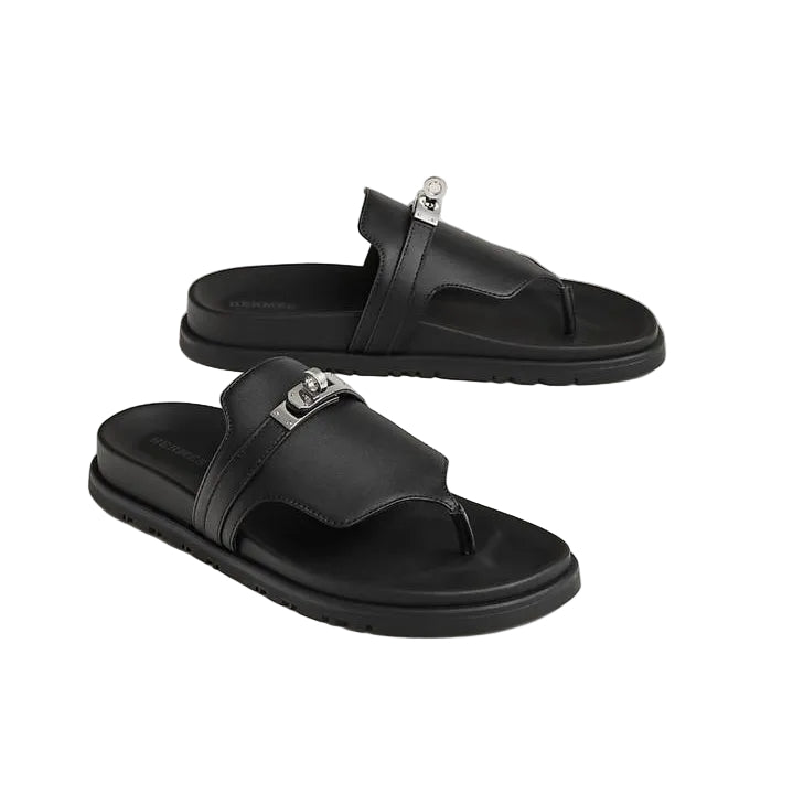 Hermès Jackson Sandal 'Noir' (Men)