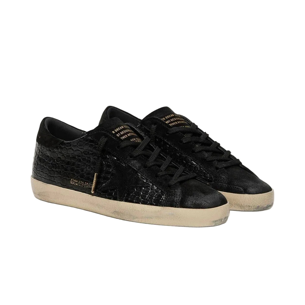 Golden Goose Super-Star LTD 'Crocodile-Print Leather' (Women)