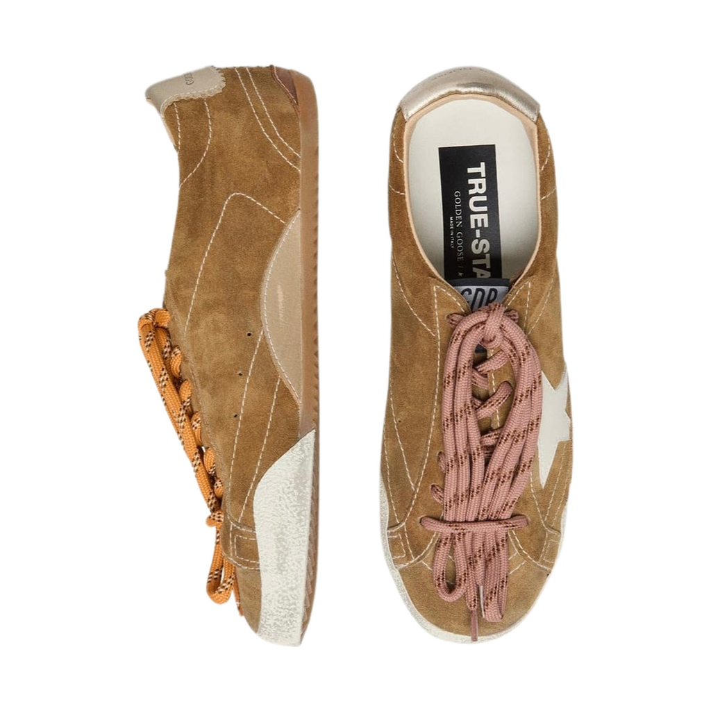 Golden Goose True-Star 'Tobacco Suede White Star' (Women)