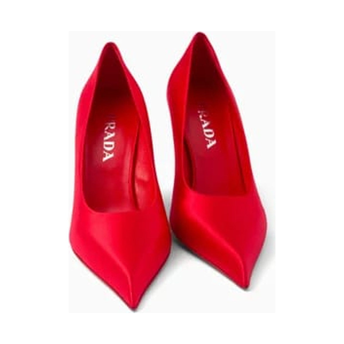 Prada Pointed-Toe 85 Satin Pump (Women)