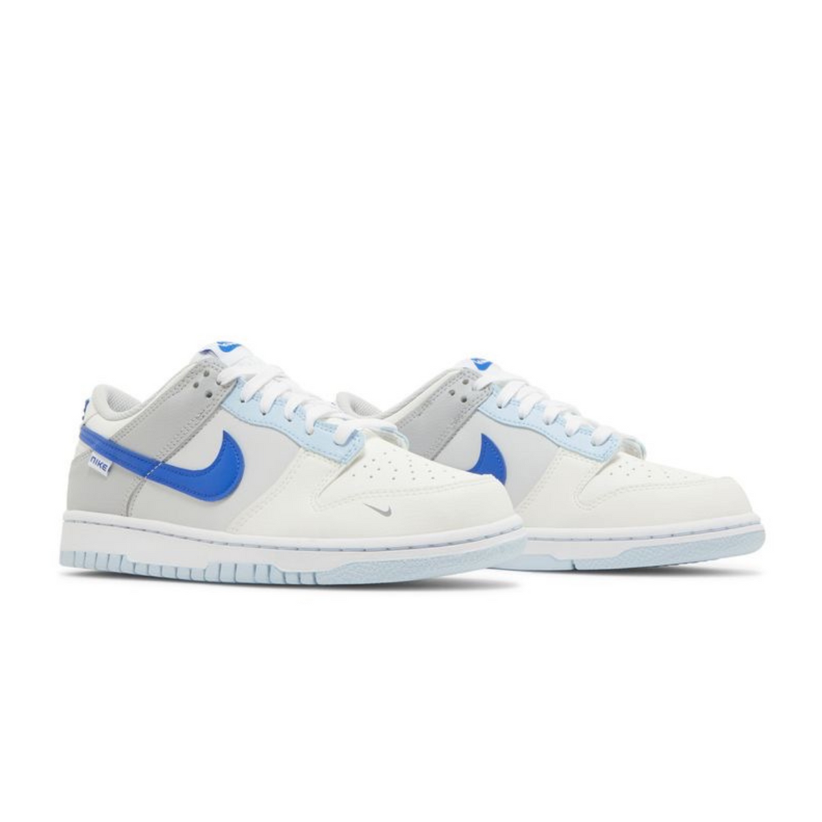 Nike Dunk Low 'Just Stitch It - Hyper Royal' (Kids)