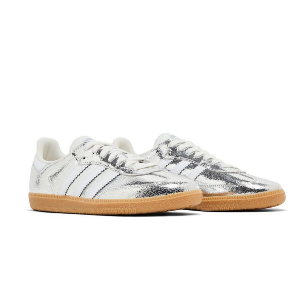 adidas Samba OG 'Silver Metallic Cracked Leather' (Women)