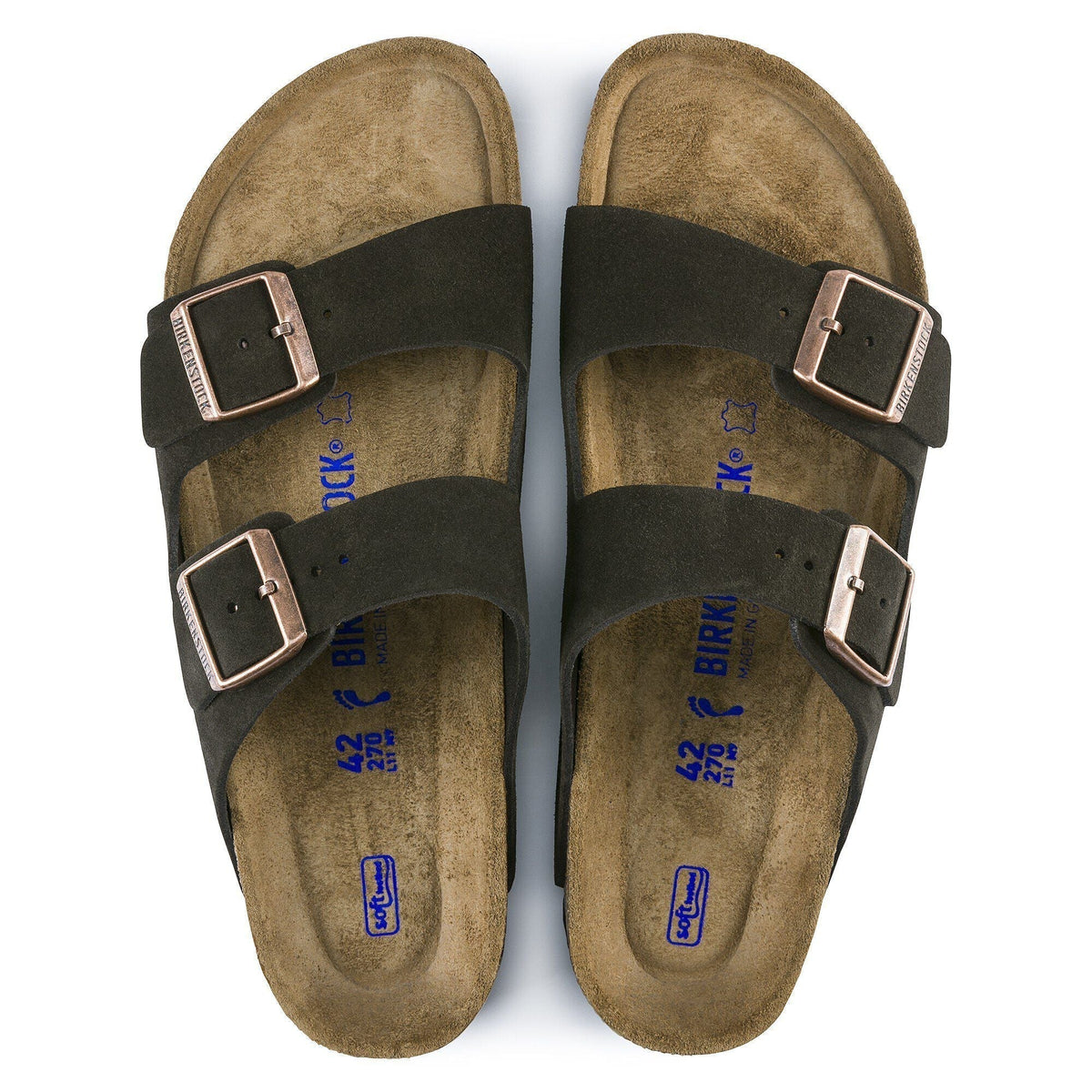 Birkenstock Arizona Soft Footbed 'Mocha' (Unisex)