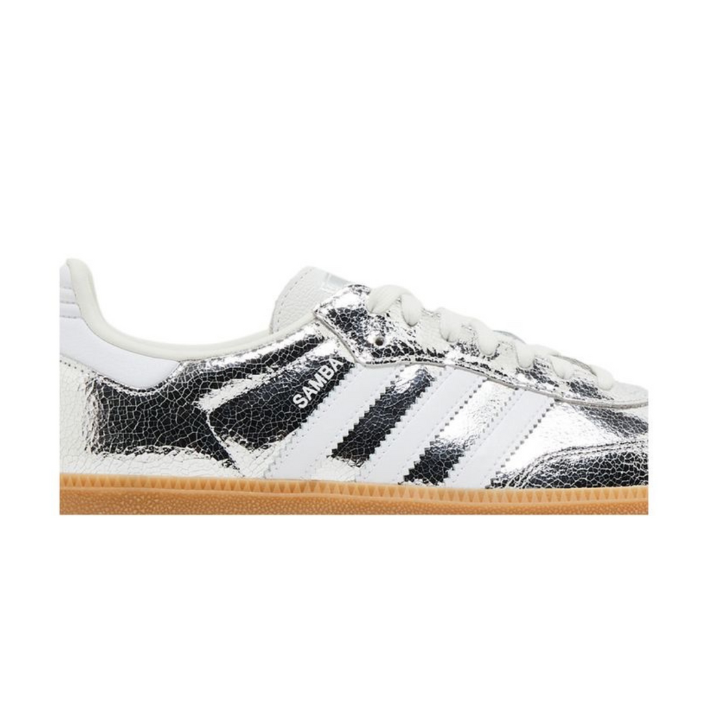 adidas Samba OG 'Silver Metallic Cracked Leather' (Women)