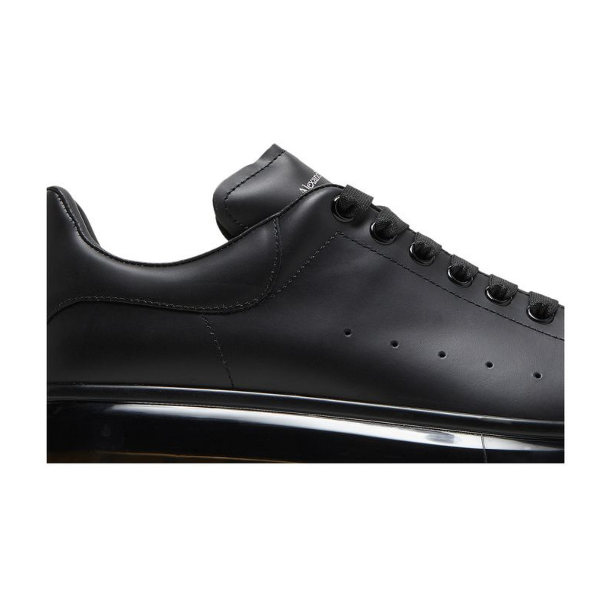 Alexander McQueen Oversized Sneaker 'Clear Sole - Black' (Unisex)