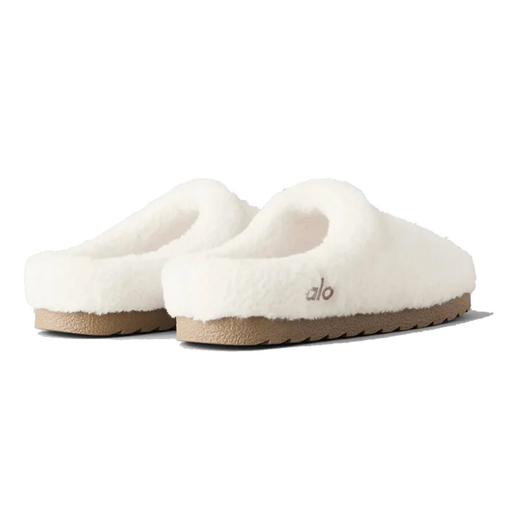 Alo Sherpa Recovery Slipper 'Ivory' (Women)