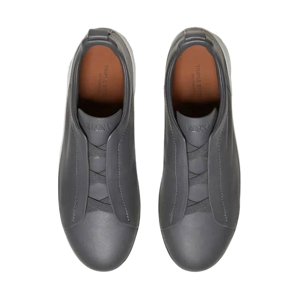 Zegna Triple Stitch™ SECONDSKIN Sneaker 'Dark Grey' (Men)