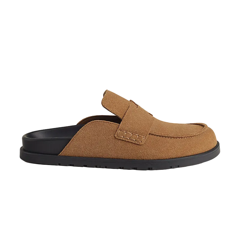 Hermès Go Mule 'Brun Fumé' (Unisex)