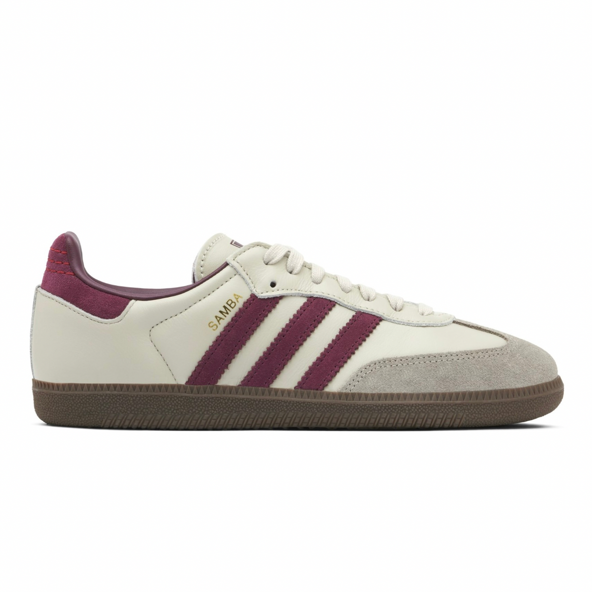 adidas Samba OG 'Putty Grey Maroon' (Women)