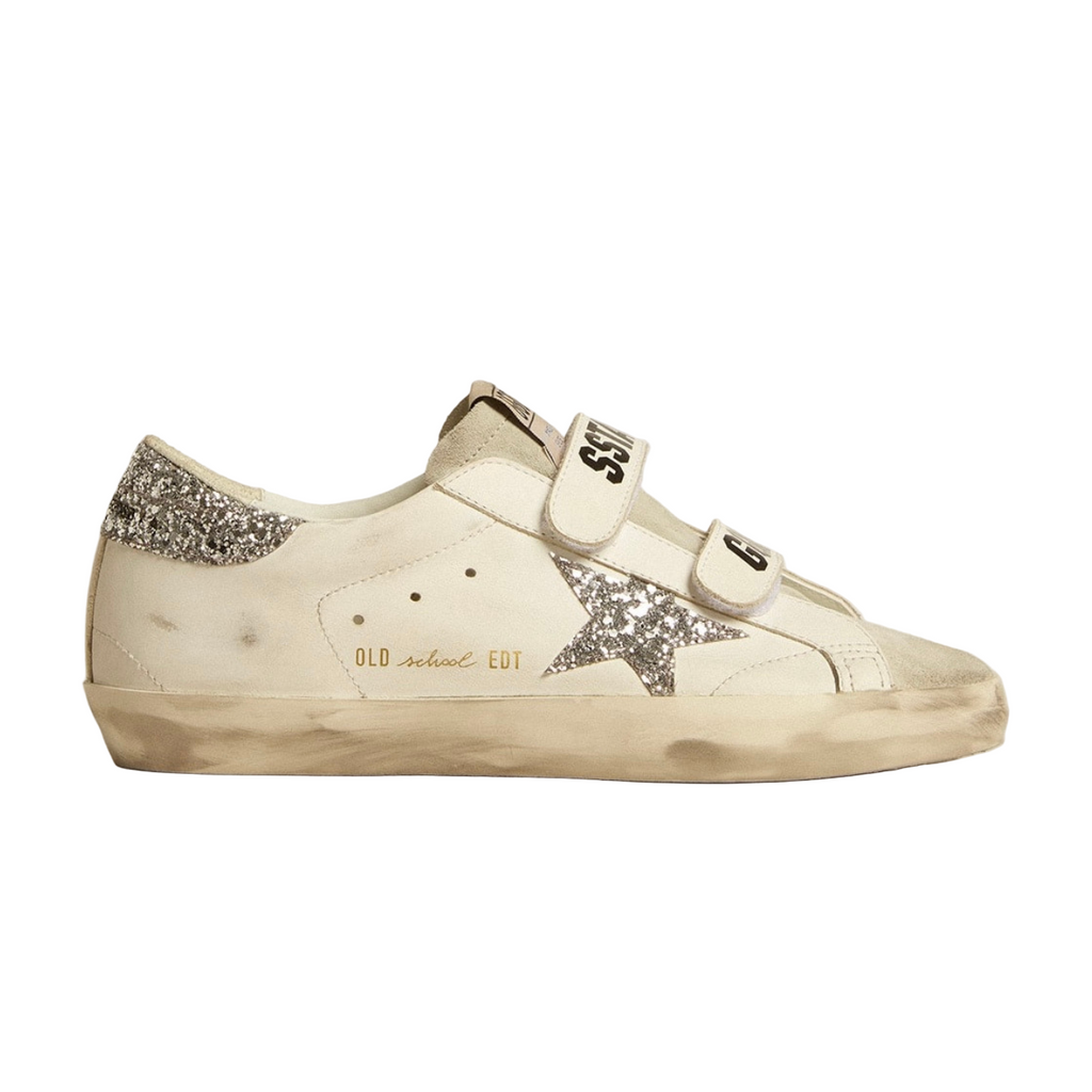 Golden Goose Super-Star Old School 'Silver Glitter Star' (Women)
