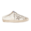 Golden Goose Super-Star Sabot 'Platinum Glitter Star' (Women)