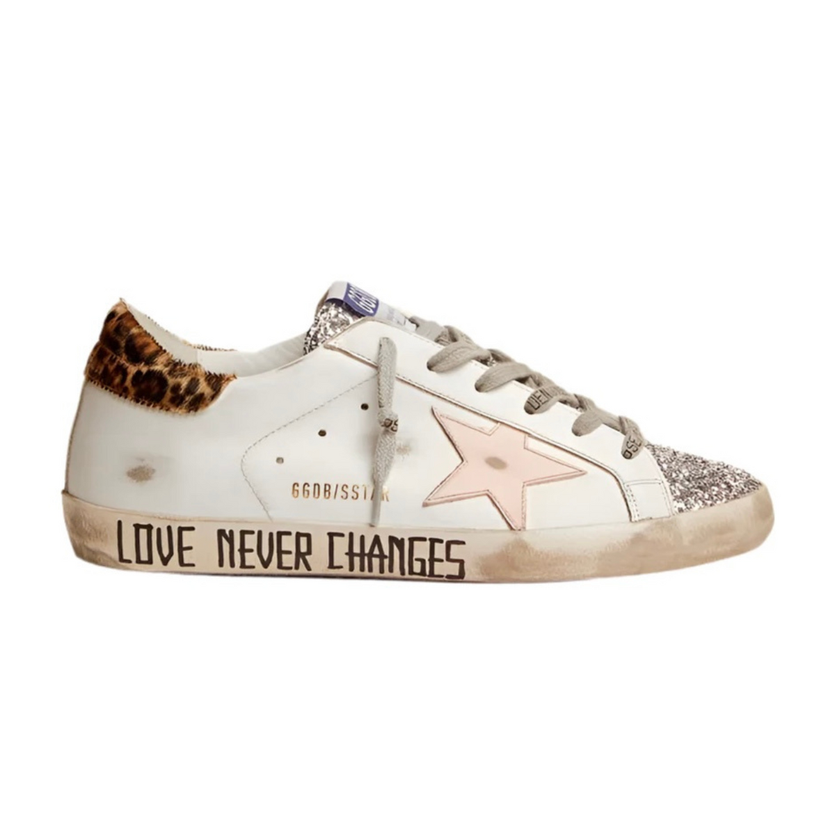 Golden Goose Lace-Up Flat Sneaker (Women)