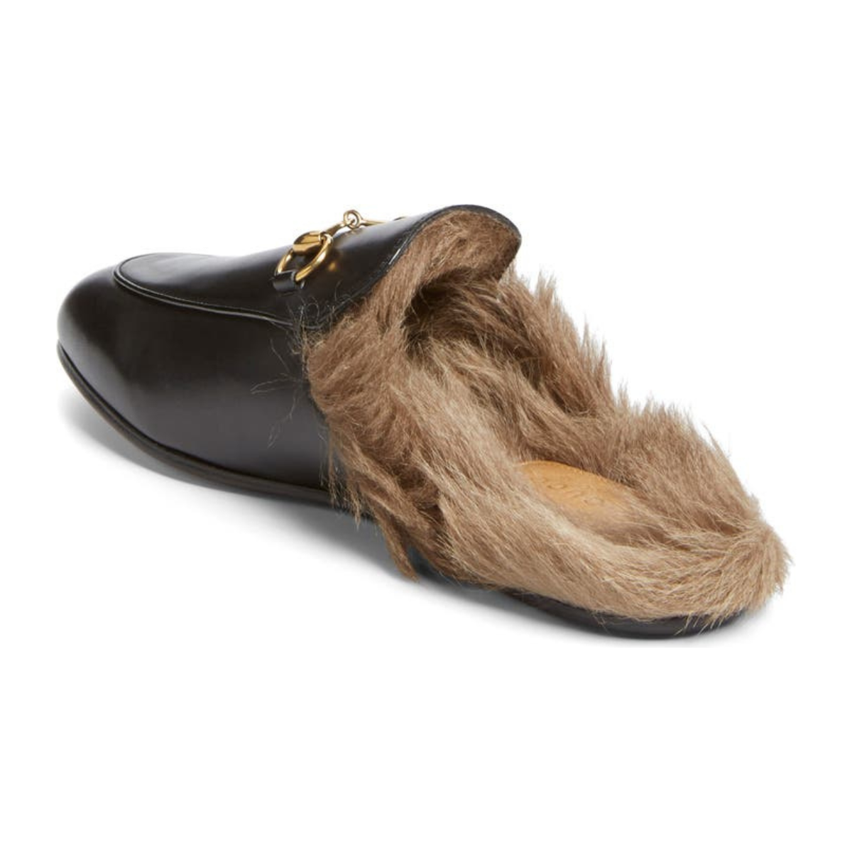 Gucci Princetown Shearling Mule 'Black' (Women)