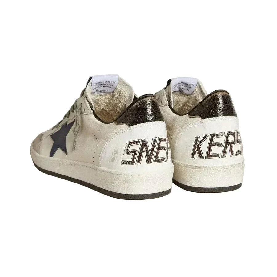 Golden Goose Ball-Star 'Beige Blue Star' (Men)