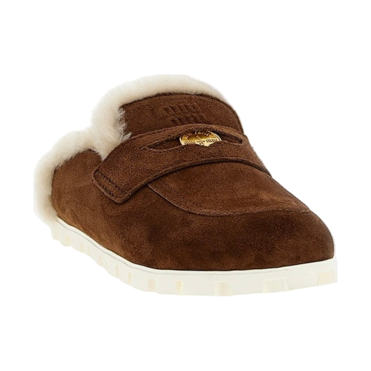 Miu Miu Suede Mule 'Cocoa Brown' (Women)