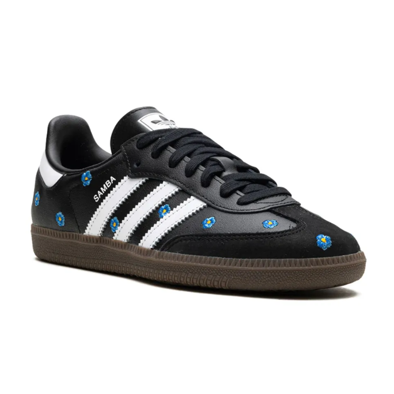 adidas Samba 'Light Blue Floral Core Black' (Women) 