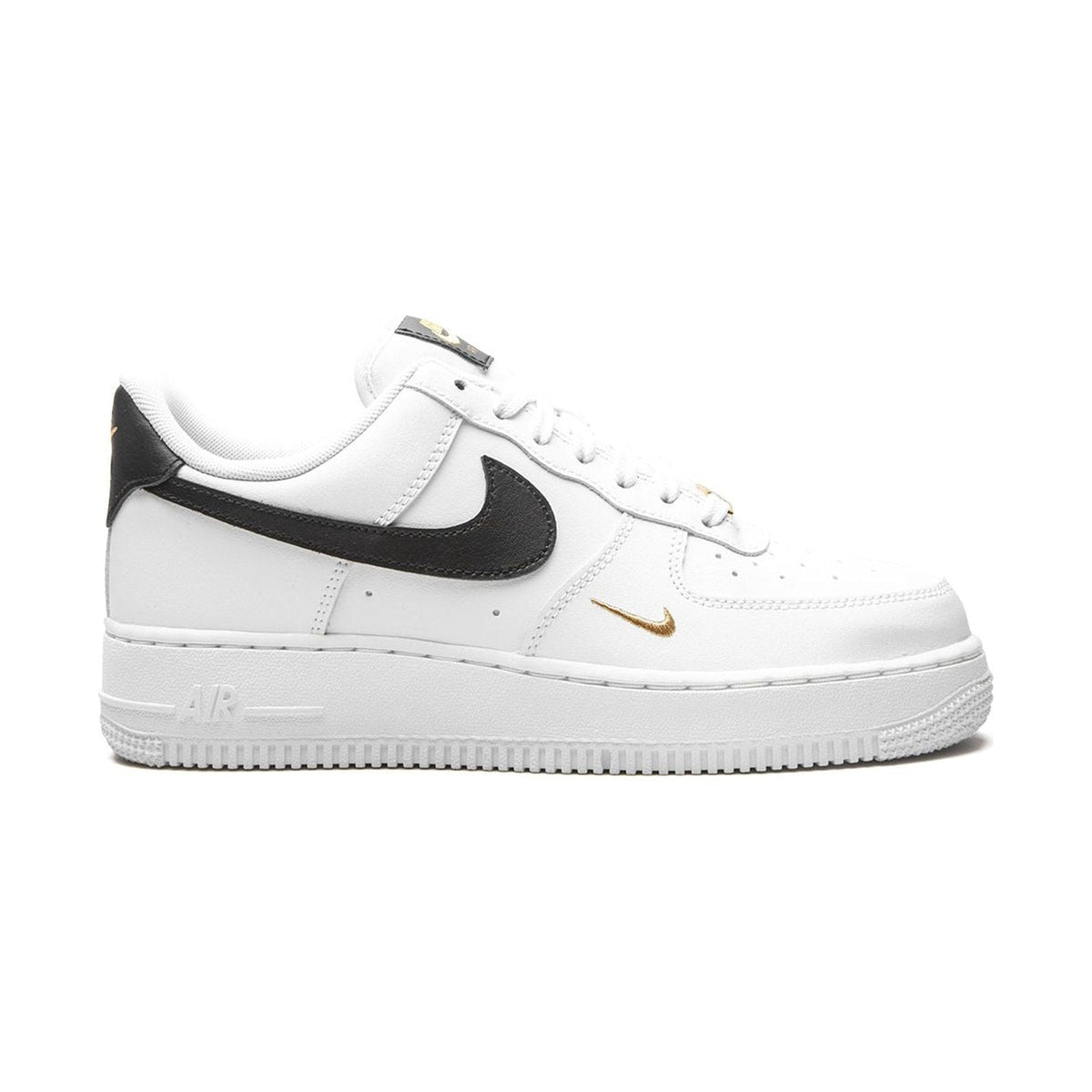 Nike Air Force 1 Low '07 Essential 'White Green Gold Mini Swoosh' (Unisex)