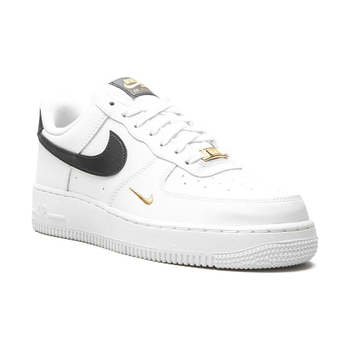 Nike Air Force 1 Low '07 Essential 'White Green Gold Mini Swoosh' (Unisex)