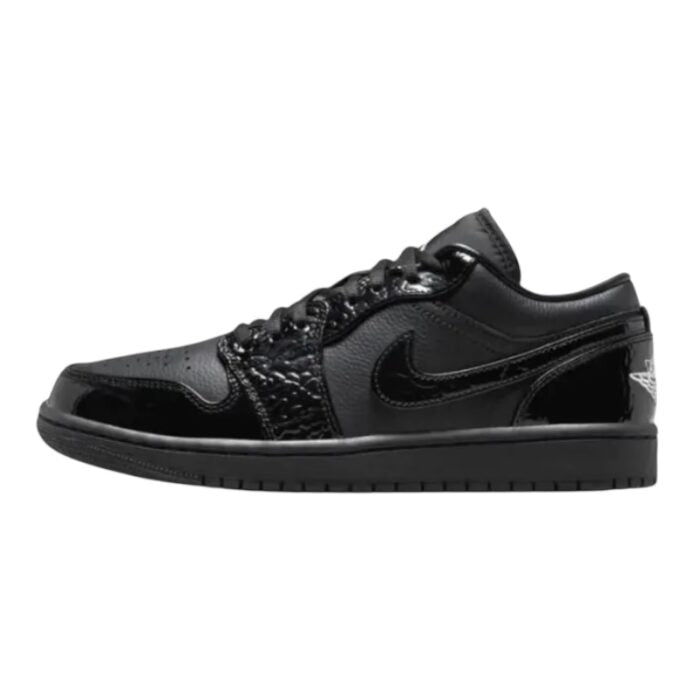 Air Jordan 1 Low SE 'Patent Elephant Black' (Women)