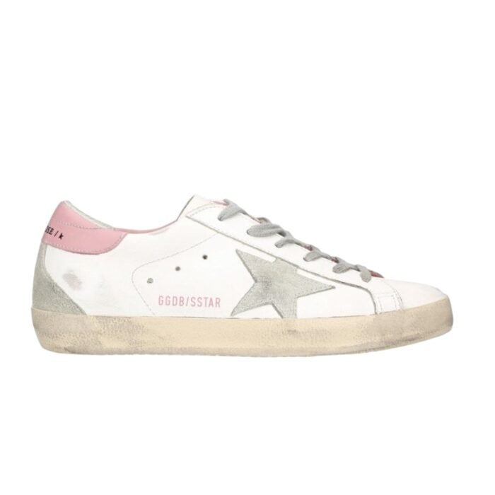 Golden Goose Super-Star 'White Grey Pink' (Unisex)