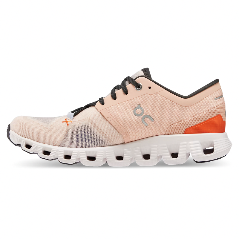 On Cloud X 3 'Rose Sand' (Women)