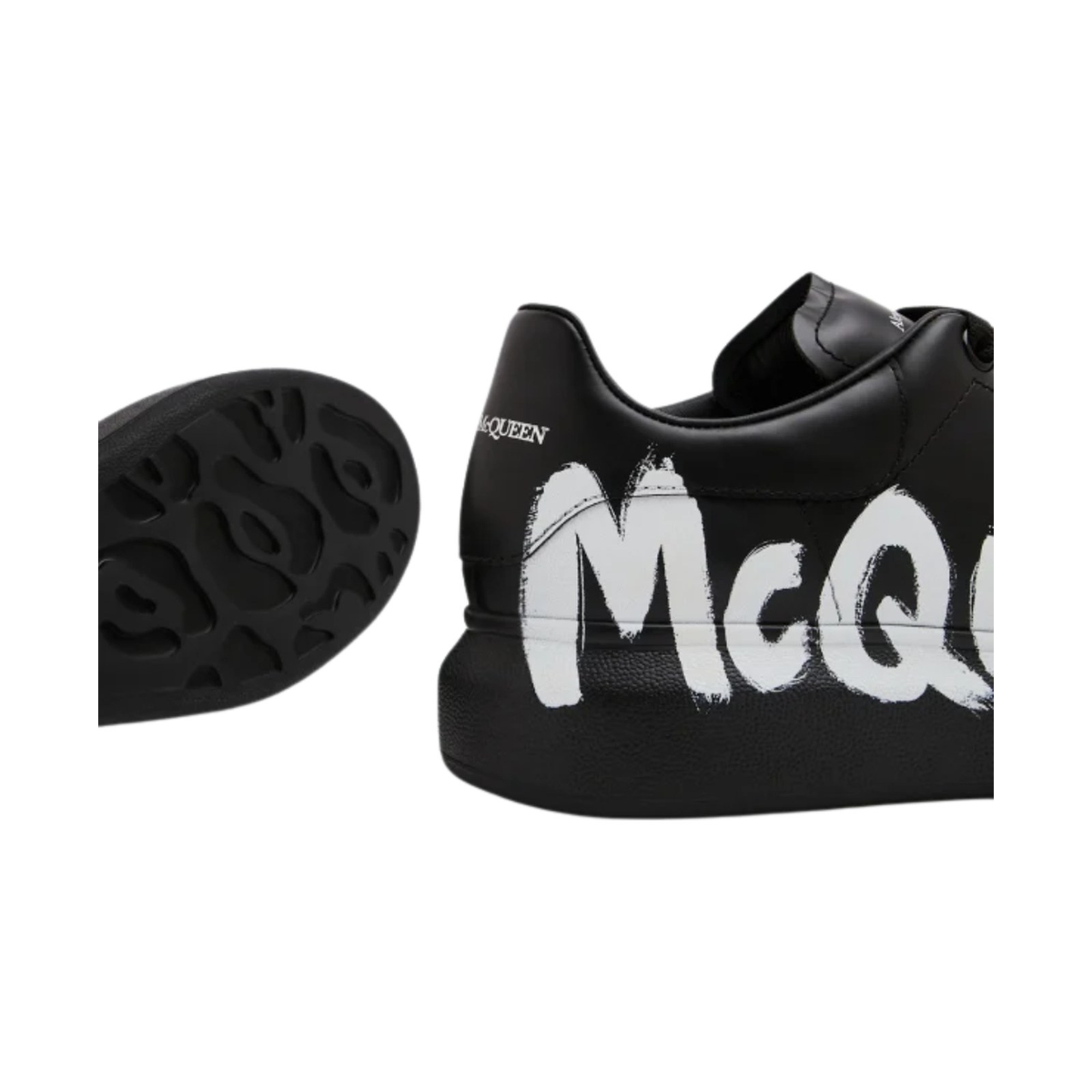 Alexander McQueen Oversized Graffiti 'Black White' (Unisex)