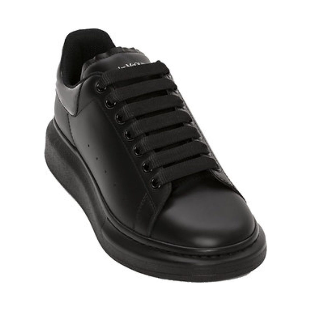 Alexander McQueen Oversized Sneaker 'Black Gloss Heel' (Men)