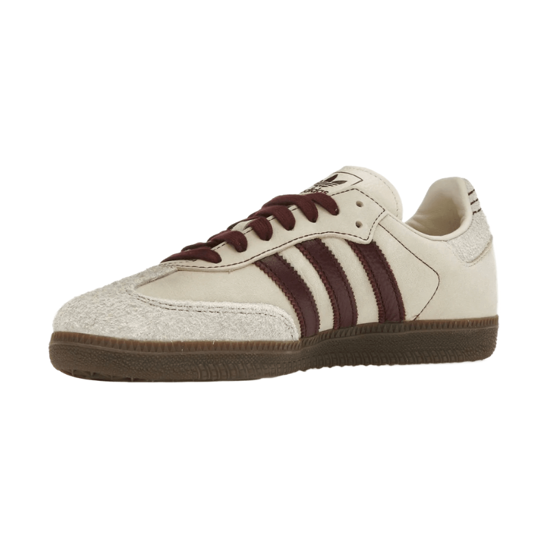 adidas Samba OG 'Wonder White Maroon' (Women) 