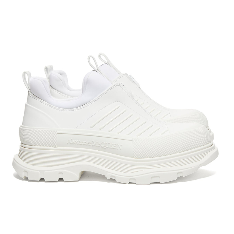 Alexander McQueen Tread Slick Zip-Up 'White' (Men)