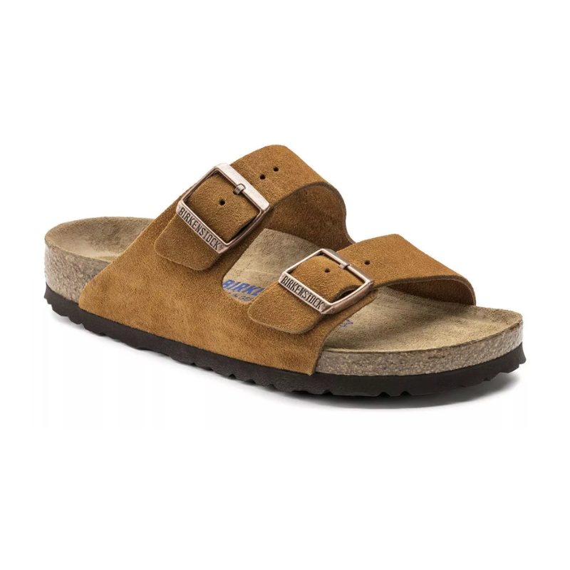 Birkenstock Arizona Soft Footbed 'Mink Suede' (Unisex)